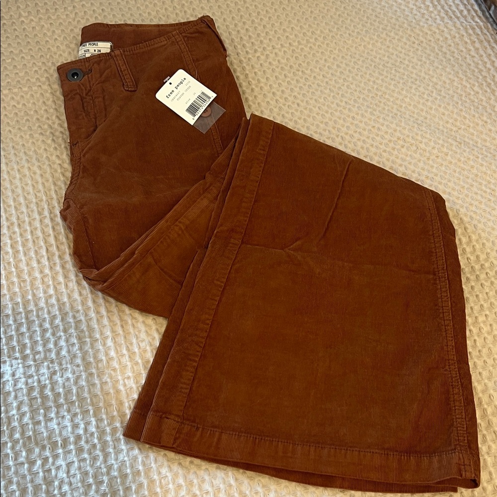 Free People Copper Oxide Corduroy Pants